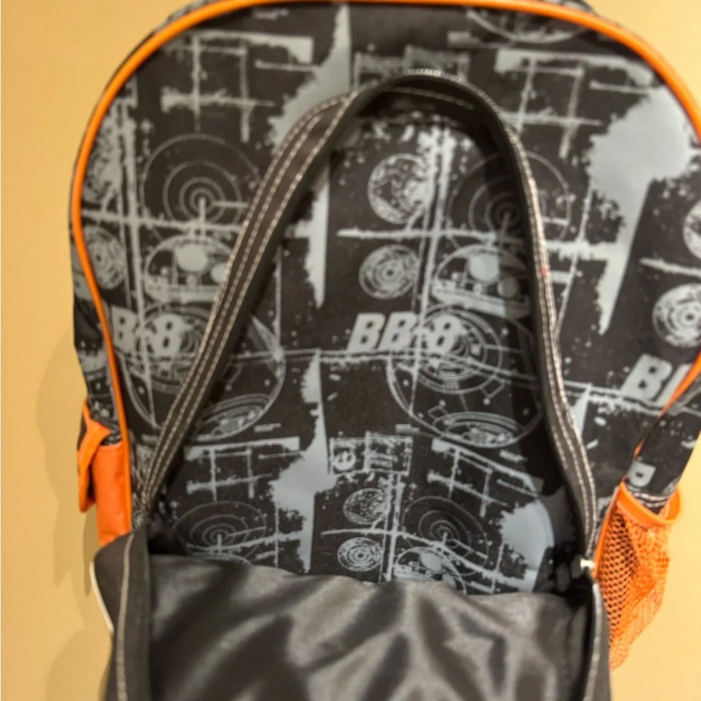 Disney Star Wars BB-8 Astromech Droid Kids' Backpack Orange Black School Bag